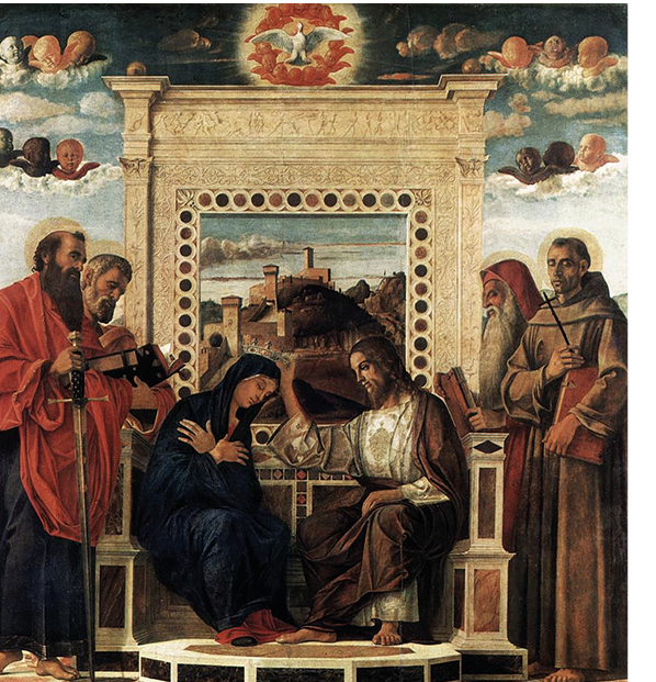 Coronation of the Virgin, Giovanni Bellini