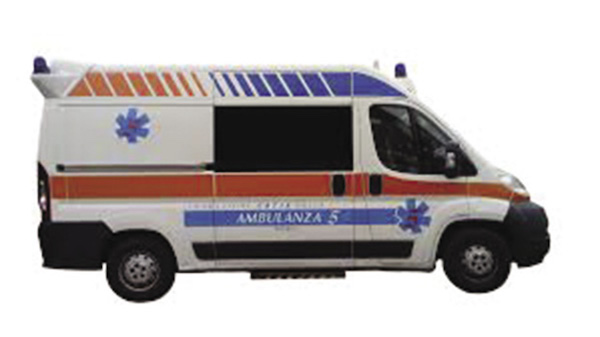 Ambulanza della Fondazione CATIS