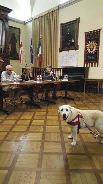 Viola, guide dog, Cavazza Institute, Bologna