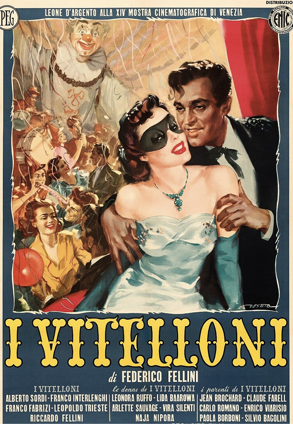 Poster of the film "I Vitelloni"