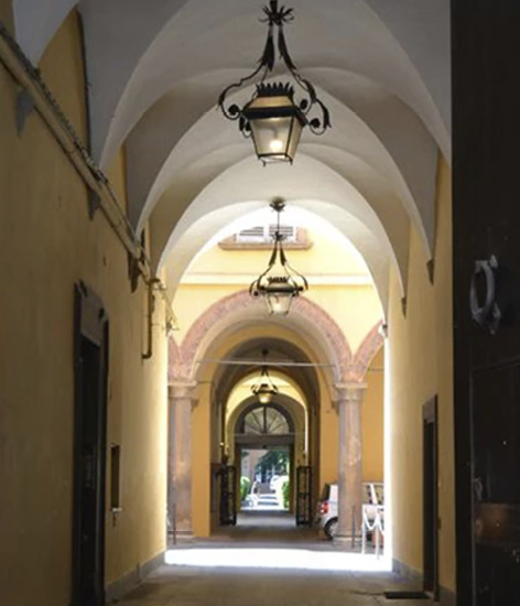 Interno di Palazzo Angelelli - Strada Maggiore 51, Bologna