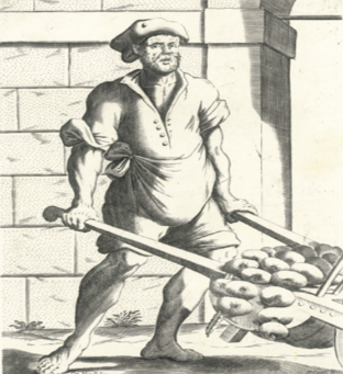 Venditore di patate - 1660 ca