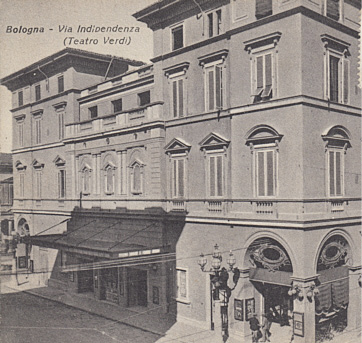 Exterior of the Olimpia Theatre - Bologna
