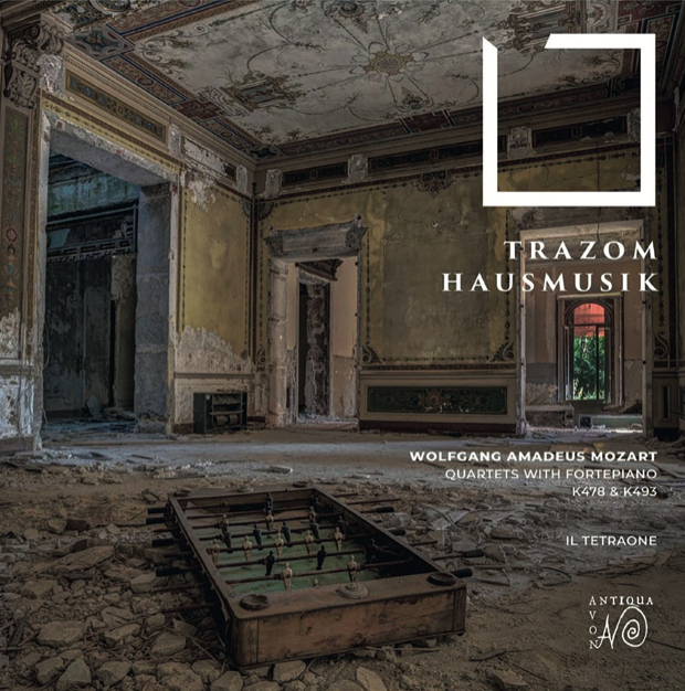 Front cover of the Trazom Hausmusik CD by Tetraone