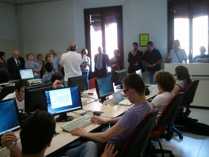 studenti in aula Zanichelli