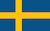 bandiera svedese, blu e gialla