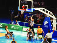 Picture of disabled athletes