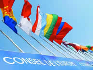 Picture of European flags