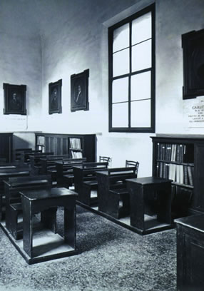 Picture - Classroom in Cavazza at the beginning of the XX century.