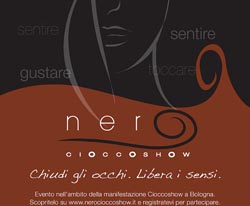 Image - Poster of the NeroCioccoshow event
