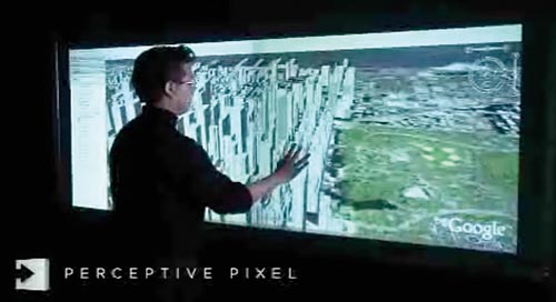 Picture - Giant touchscreen