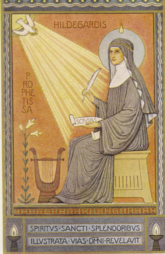 Image - Illustration of Hildegard