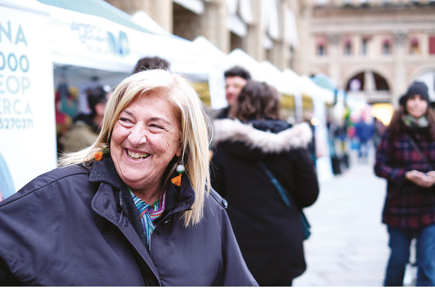 Francesca Testoni - Direttrice Ageop, Piazza Maggiore, Bologna
