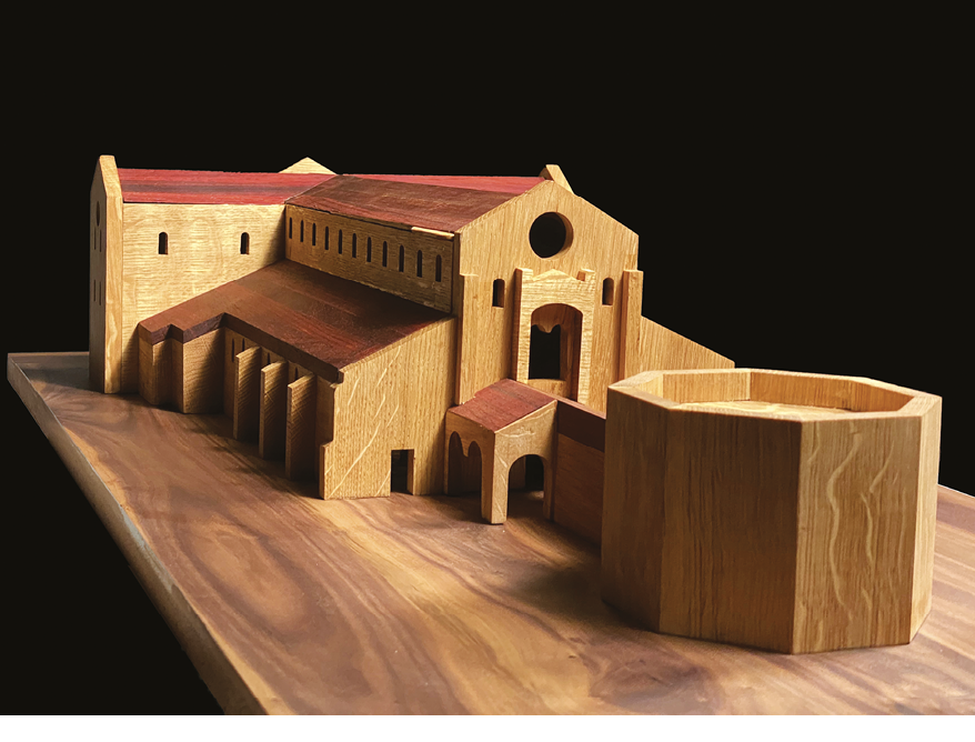 Modello ligneo della Basilica di Aquileia - Udine