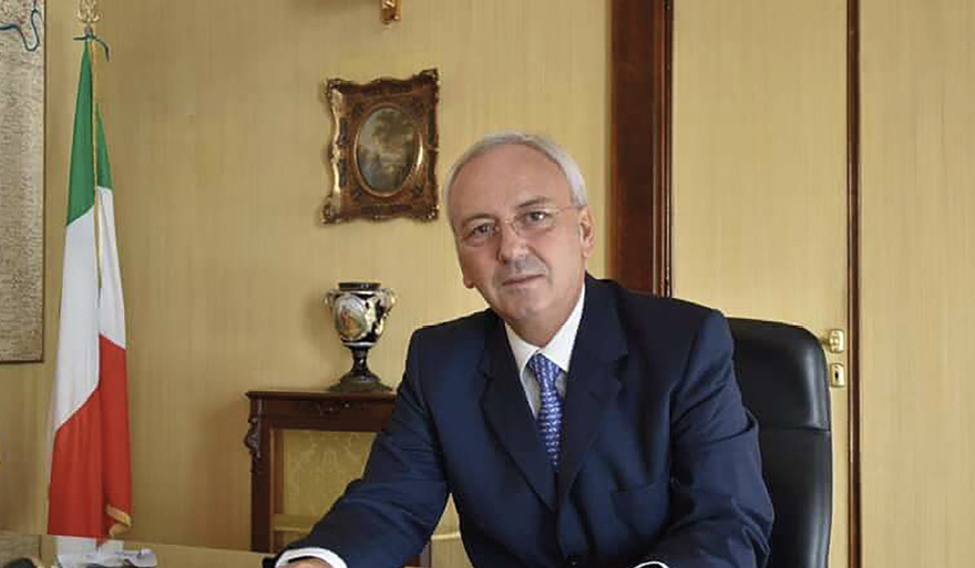 Dr. Attilio Visconti, Prefect of Bologna
