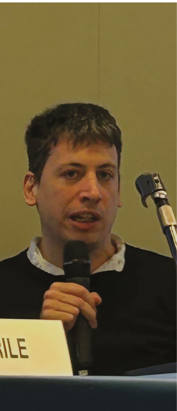 Federico Bartolomei e Michele Landolfo - presenti come Istituto Cavazza alla tavola rotonda sull’intelligenza artificiale - Convegno nazionale Low Vision Academy 2026, Bologna