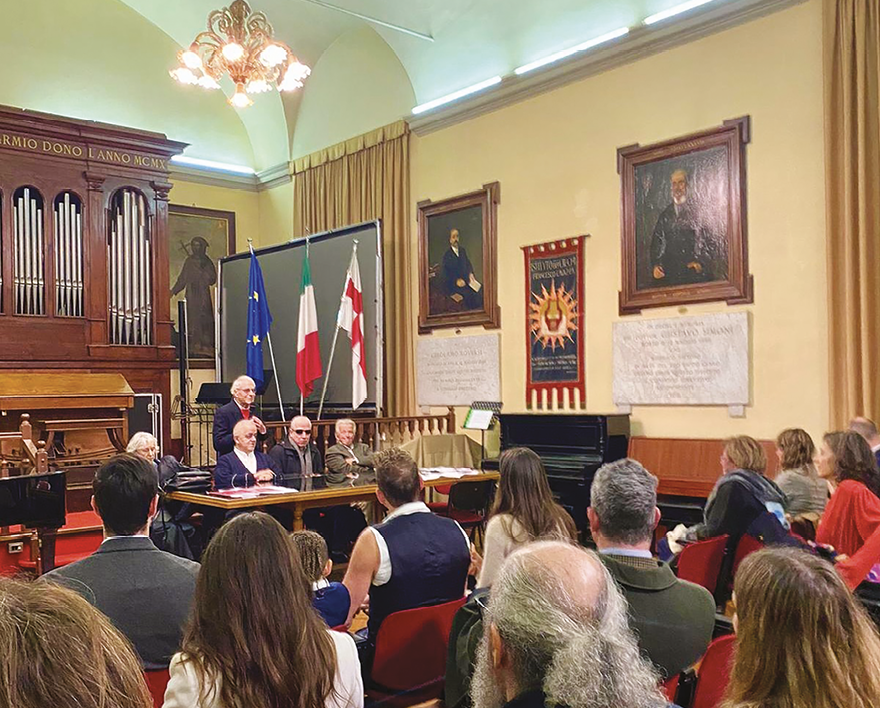 Presentazione dell'Istituto nella Sala Paolo Bentivoglio