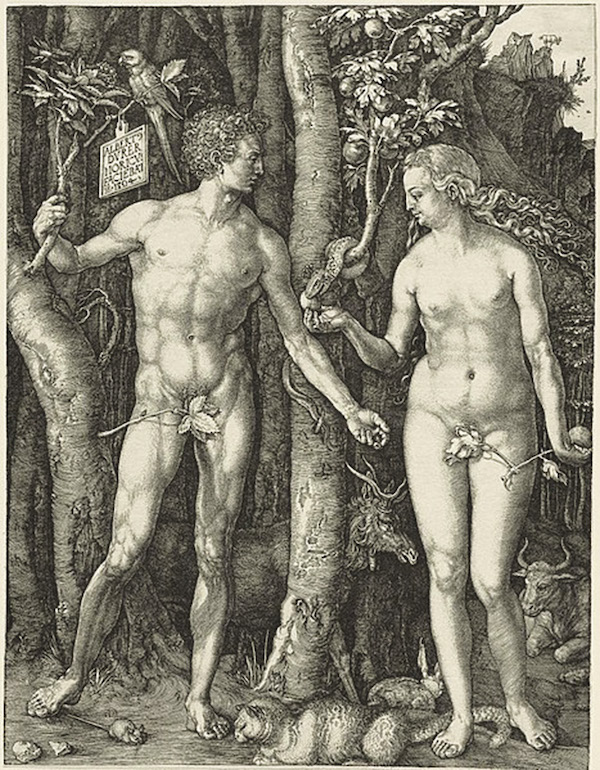 Adam and Eve, Dürer (1504)