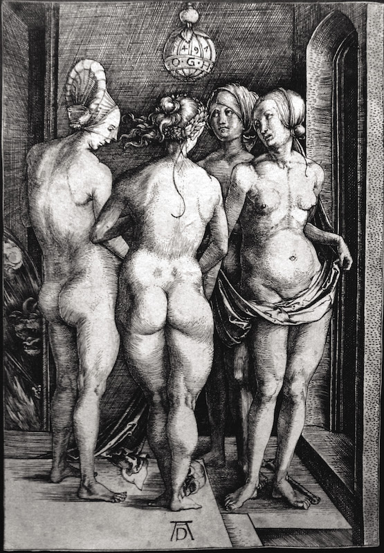 The Four Witches, Dürer (1497)