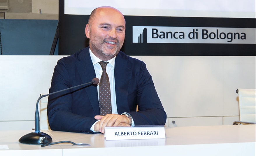 Alberto Ferrari, Direttore Generale della Banca di Bologna