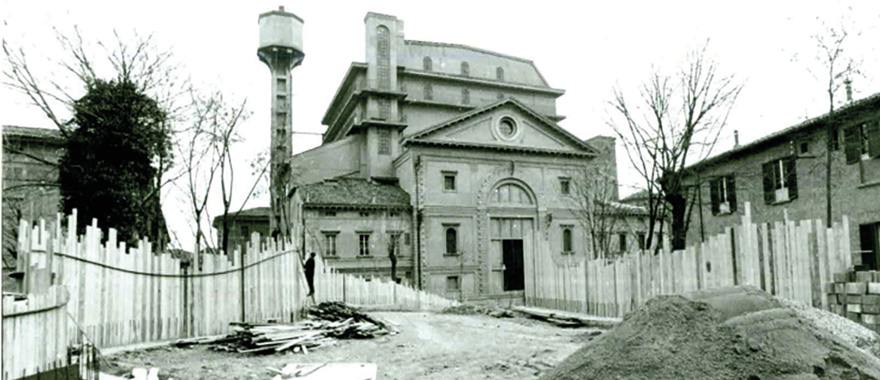 The Guasto Garden, improvement project, 1970/75, Bologna