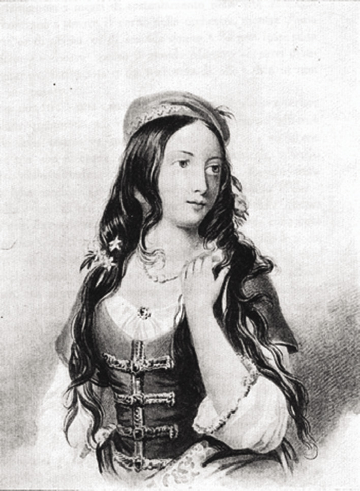 Anna Guidarini Rossini, portrait