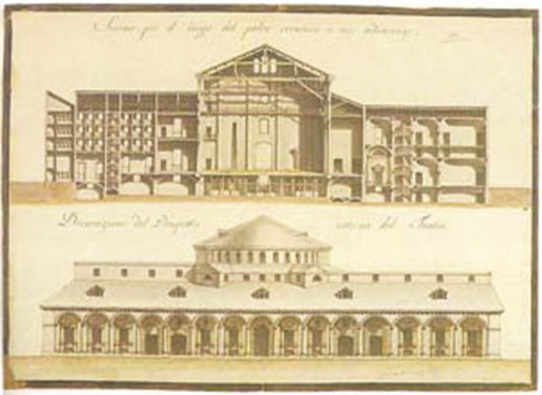 Teatro del Corso - Ercole Gasparini (1771-1829)