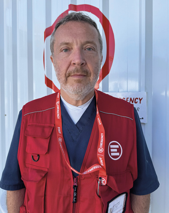 Il dottor Giorgio Monti - foto Archivio Emergency