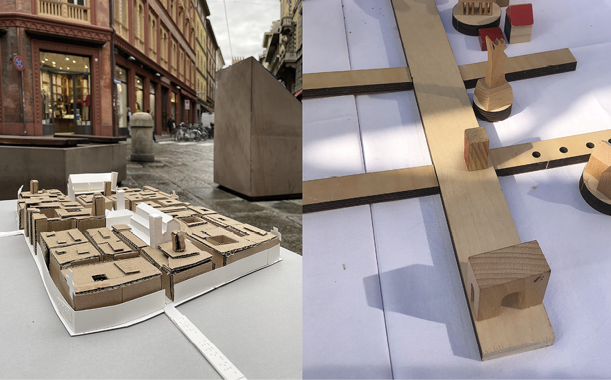 Rendering experiences of urban crossings - Bologna