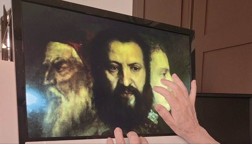 Esercizi di coordinazione oculo manuale al videoingranditore