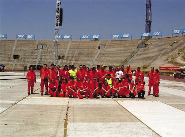 Gruppo di volontari della Fondazione CATIS