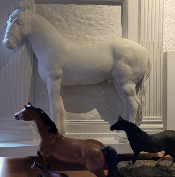 Functional horse models for museum didactics
