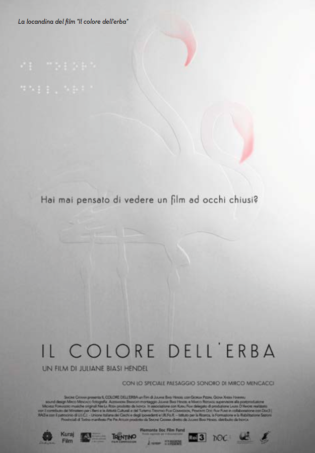 Have you ever thought about seeing a movie with your eyes closed? Il colore dell'erba, a film by Juliane Biasi Hendel