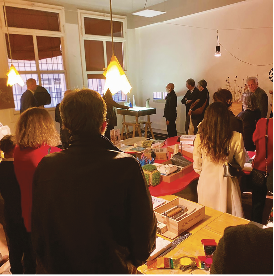 La famiglia Cavazza in visita al museo Tolomeo