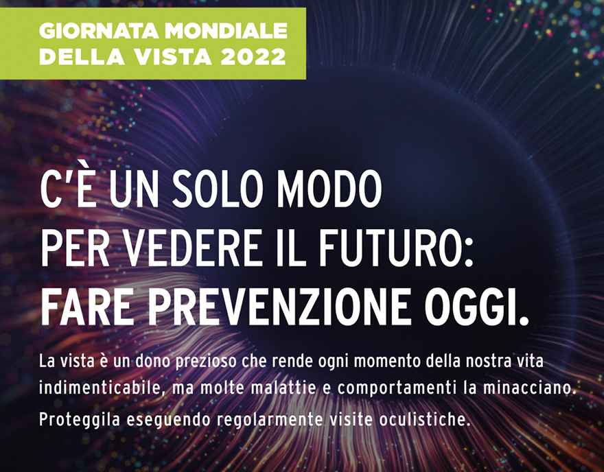 Manifesto della Giornata Mondiale della Vista 2022