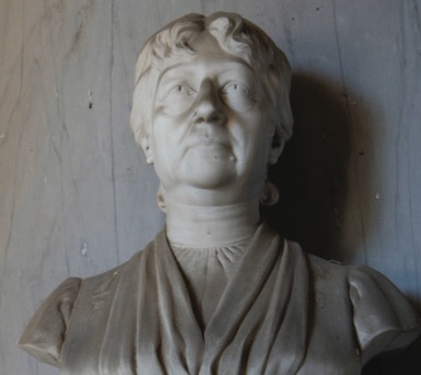Bust of Lady Adele Bingham - Picture by Irene Sarmenghi