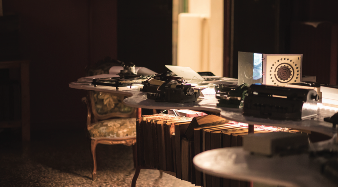 Hall of the Tolomeo Museum, Istituto Cavazza, Via Castiglione, Bologna - photograph by Lorenzo Burlano