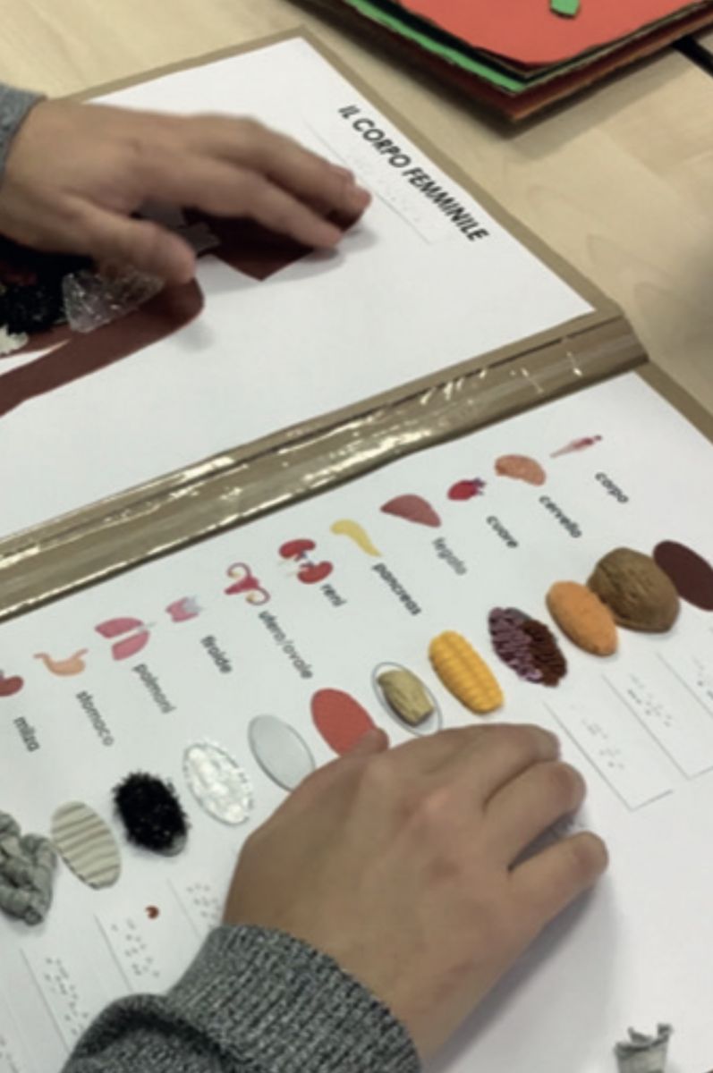 A moment in the tactile lab