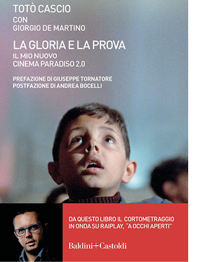 Copertina del libro "La Gloria e la Prova" di Totò Cascio  - Editore Baldini e Castoldi