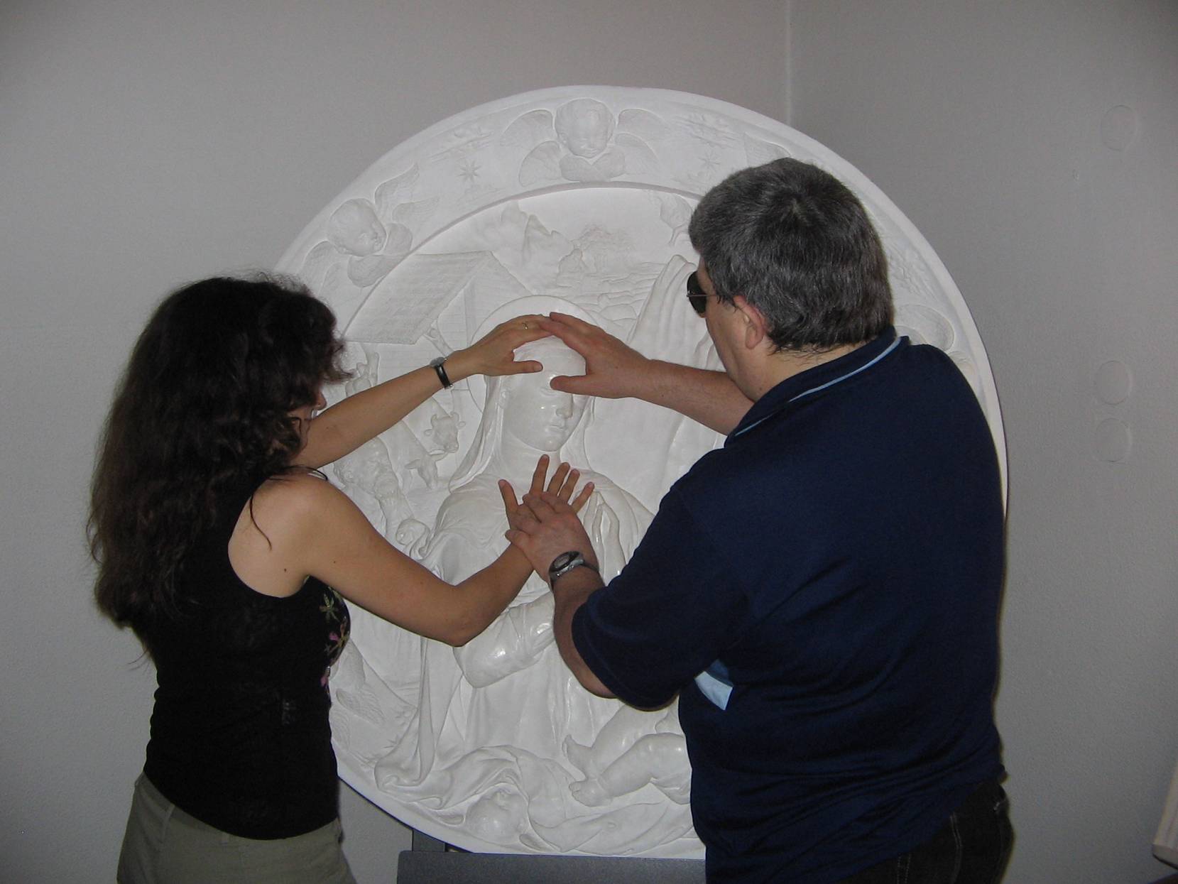 Lezione all'interno del museo Anteros