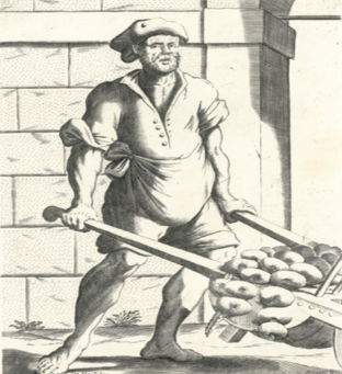 Potatoe seller, around 1660