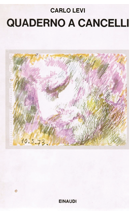 Cover of book "Quaderno a cancelli" by Carlo Levi - Einaudi Publishers