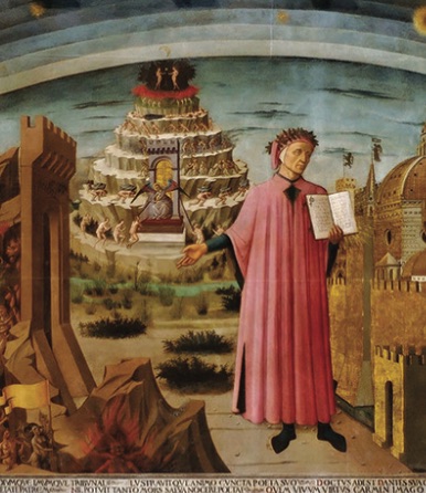 Divine Comedy illuminates Florence - Domenico di Francesco, Santa Maria del Fiore, Florence (1417-1491)