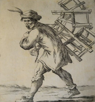 Seat seller, around 1660