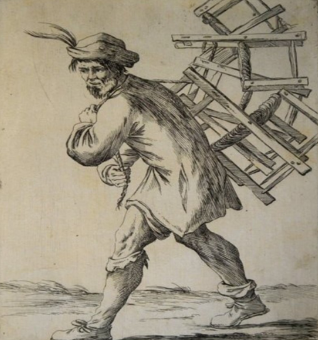 Venditore di seggiole - 1660 ca