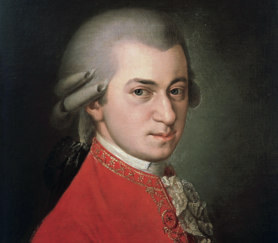 Wolfgang Amadeus Mozart - ritratto postumo, di Barbara Krafft (1819)