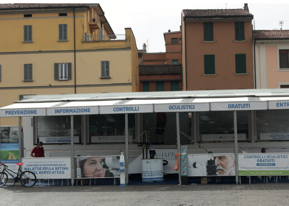 Il camper di "Vista in Salute" in tour - Bologna
