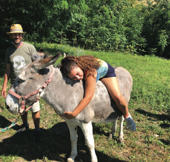 Youth at the Eco Campus, Borgo Basino, Fattorie Faggioli, July 2020