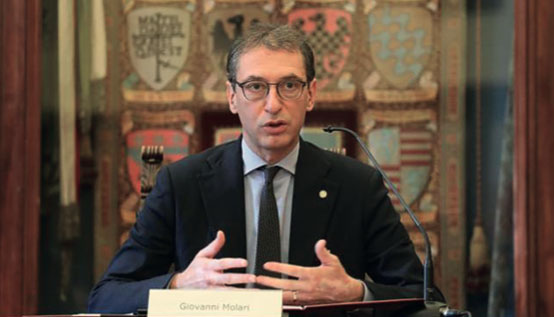 Prof. Giovanni Molari, Chancellor of the University of Bologna