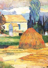 Retro di copertina - Io chiudo i miei occhi per poter vedere - Paul Gauguin